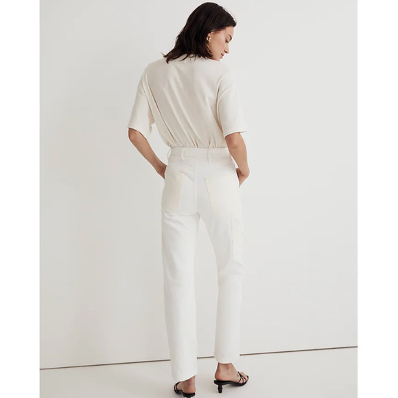 Madewell The '90s Straight Jean: Two-Tone Workwear Edition Size 26 - Picture 2 of 10